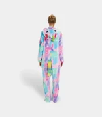 Rainbow Unicorn Onesie for Adults – Cute Hooded Kigurumi Pajamas