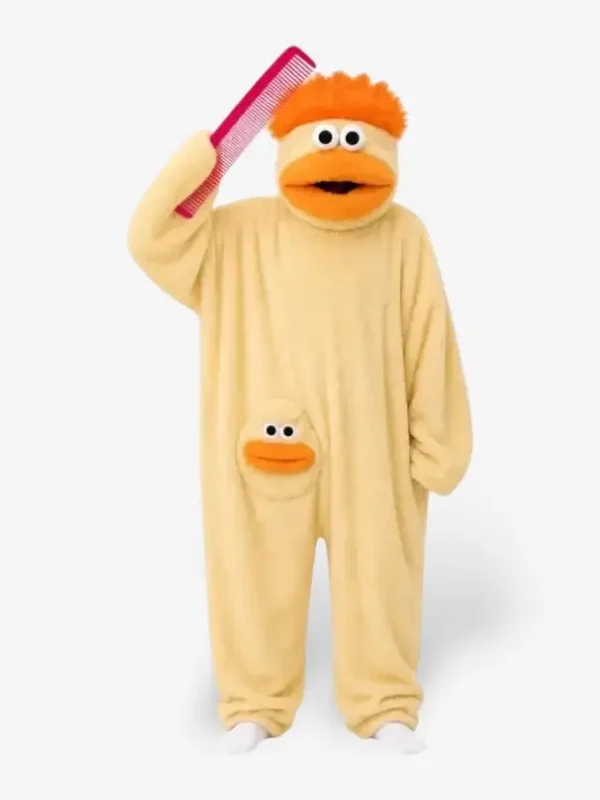 Orange sunngle monster kigurumi