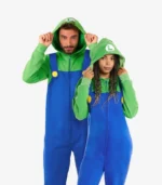 Luigi Unisex Onesie Couple