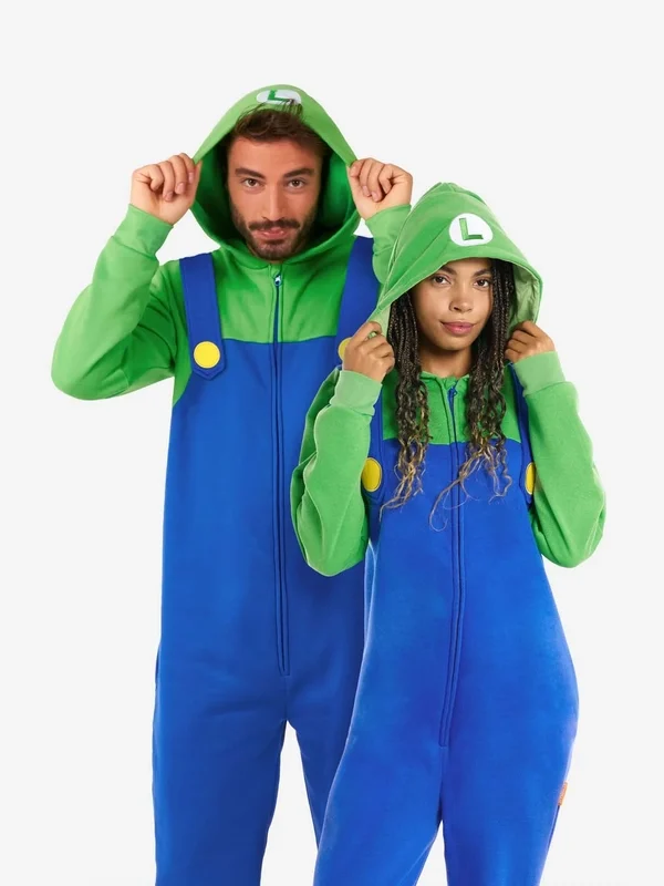 Luigi Unisex Onesie Couple