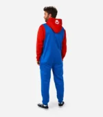 Mario Adult Onesie Back