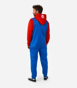 Mario Adult Onesie Back