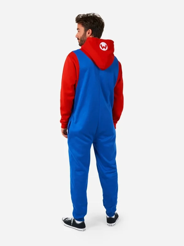 Mario Adult Onesie Back